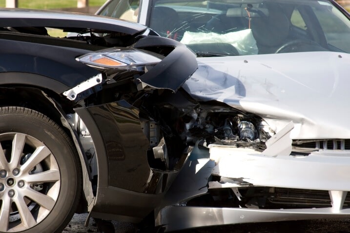 Vehicles with accident damage