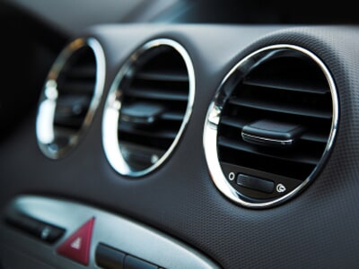 Vehicle air conditioning vents